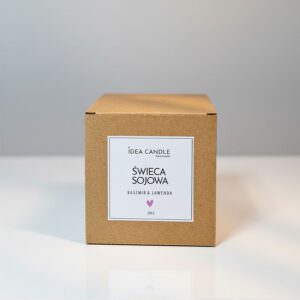 opakowanie na świecę sojową