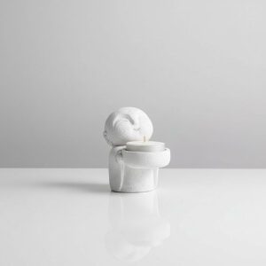 świecznik na tealight - figurka Zen