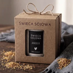 Świeca zapachowa w gipsowym pojemniku